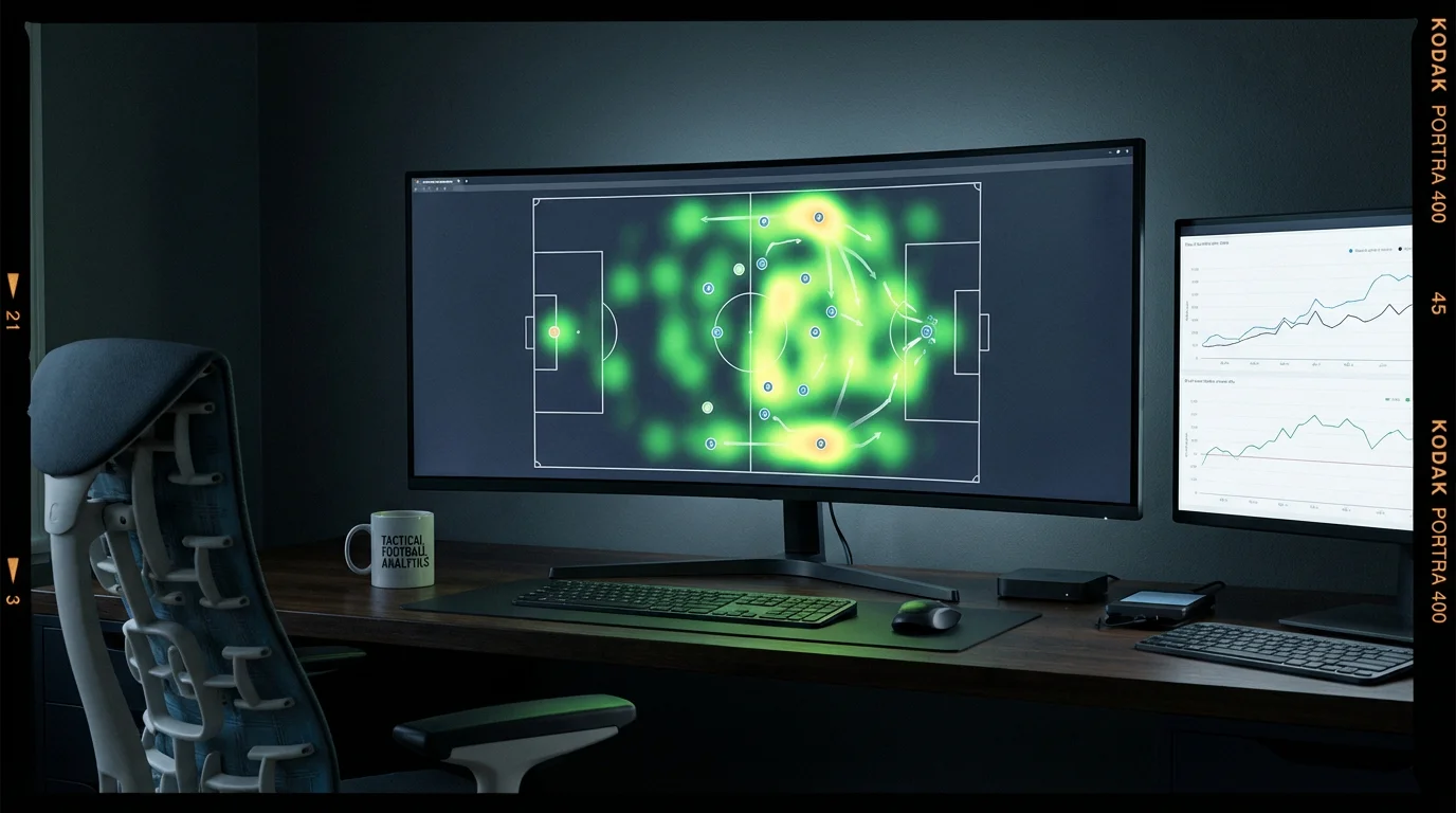 Pantalla de ordenador mostrando datos estadísticos de xG para equipos de LaLiga